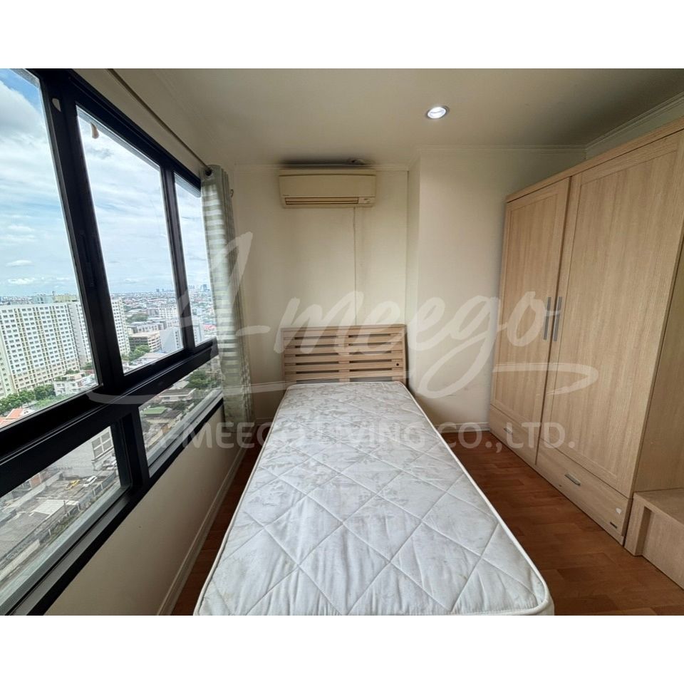 Lumpini Ville Bld 2- 2Bed-2Bath-65Sqm-21Flr For Rent