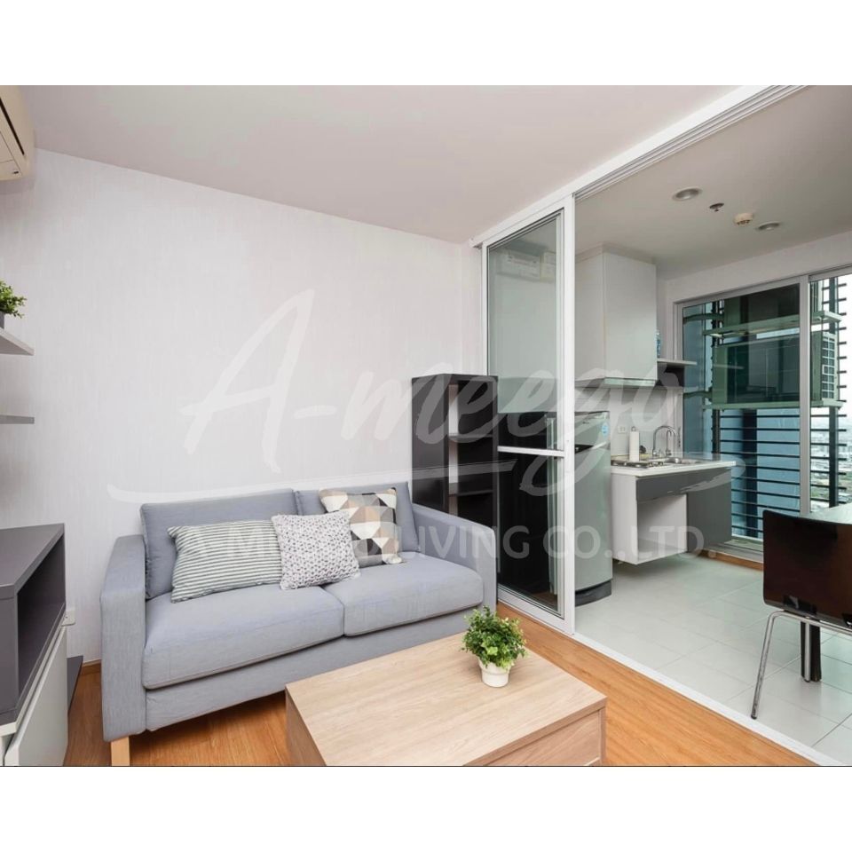 The Base Sukhumvit 77 1bdr/1Bth/30Sqm/24Flr/BldA For Rent