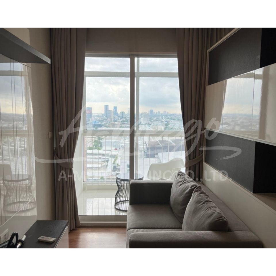 The Coast bangna 1Bed-1Bath-35Sqm-26Flr For Rent