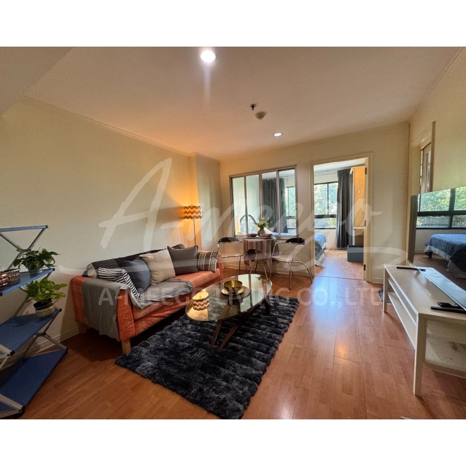 Lumpini Ville Bld 1- 1Bed-1Bath-35Sqm-5Flr For Rent