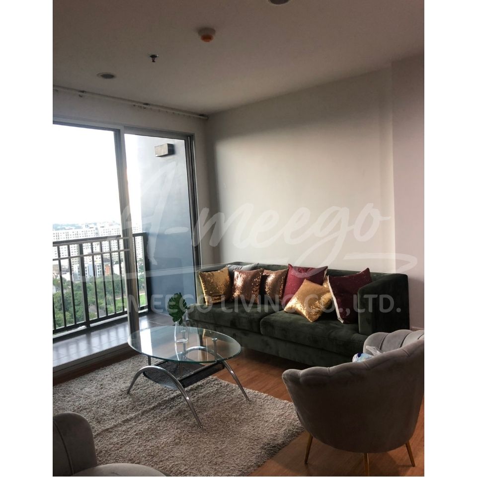 The Base Sukhumvit 77  2bdr/2Bth/60Sqm/23Flr For rent